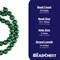 The Bead Chest Natural 16mm Wooden Beads in Green for Jewelry Making – Round Loose Wood Spacer Beads I Approximately 25 Beads